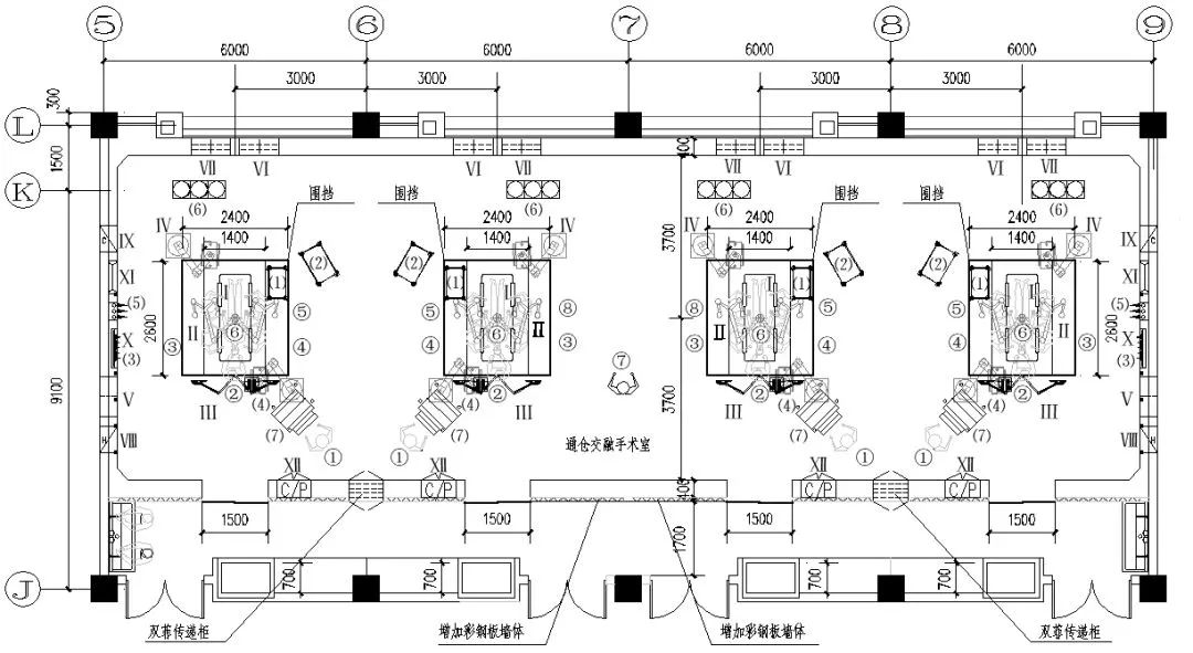 30万级净化手术室空调设计方案,杭州手术室洁净空调设计