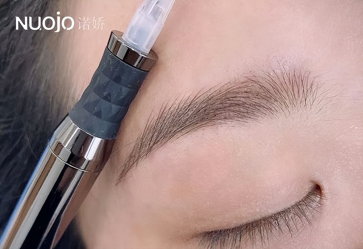 诺娇纹绣仪器oem-odm贴牌代工：大鲨鱼半抛机操作流行技术效果