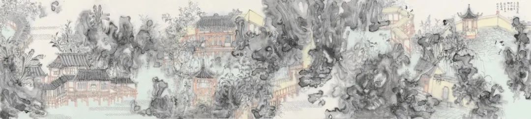 中国山水画家张娟,张娟国画