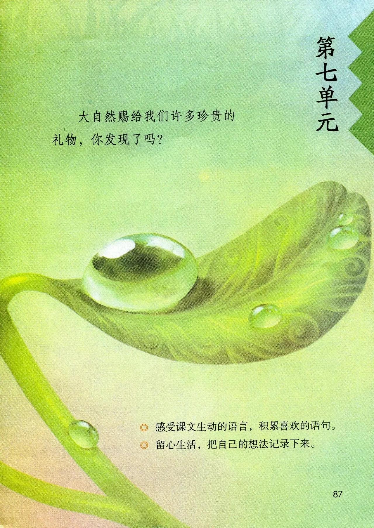 人教版小学语文（三年级上册）课本电子版暑假预习快收藏