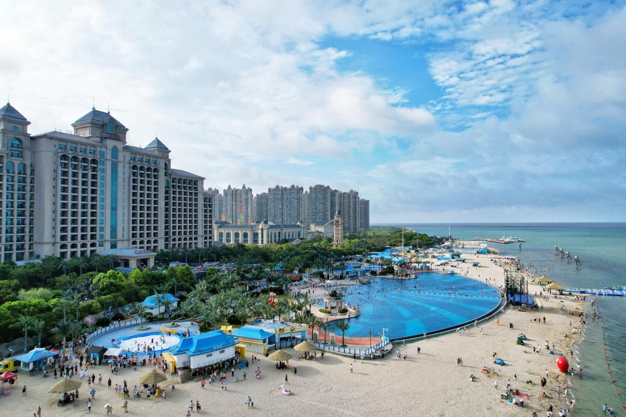 启东蝶湖公园可以露营吗,启东旅游海边推荐哪里