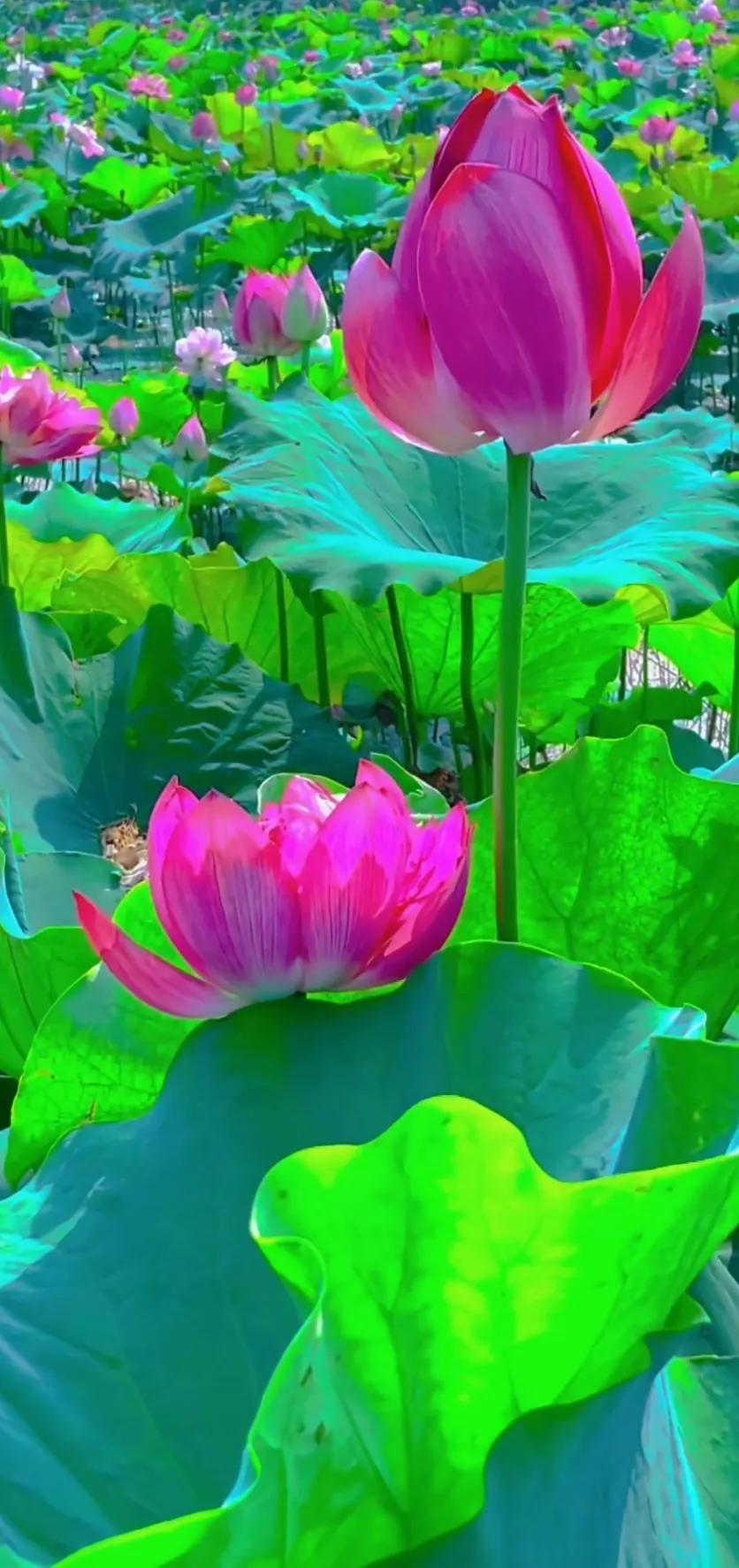 夏的季节荷花图片,三夏荷花图片