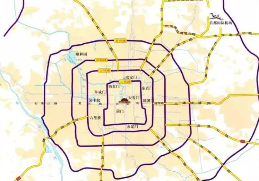 北京六环外的边界,北京六环边的城市