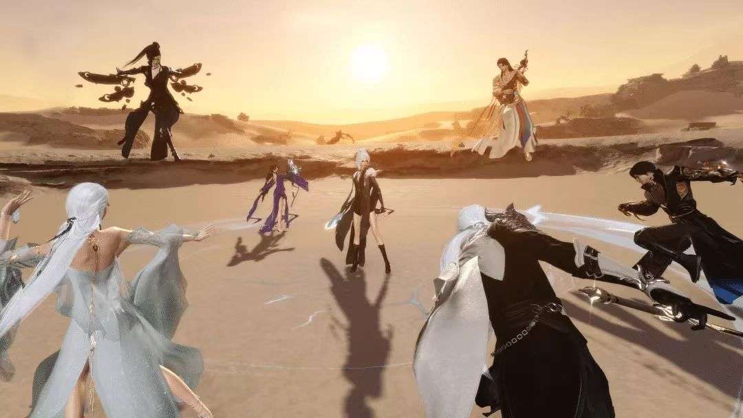 萌新玩逆水寒,逆水寒打完第一个boss还算首通