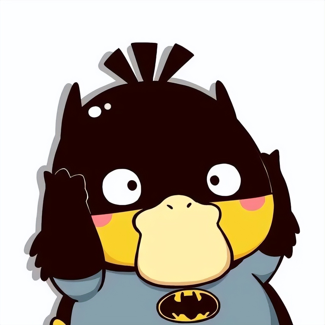 与可达鸭同类型的头像,动物可达鸭头像情侣