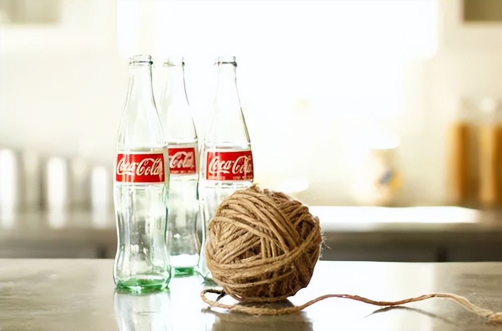 创意折叠花盆灯,洗洁精瓶做花盆小花瓶