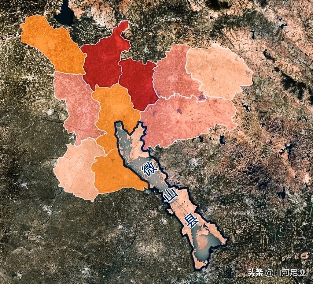 盘点山东面积最大的十个县,山东有个以湖命名的县