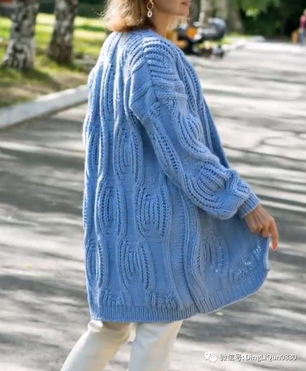 创意洋气针织开衫,针织外搭开衫中长款高档