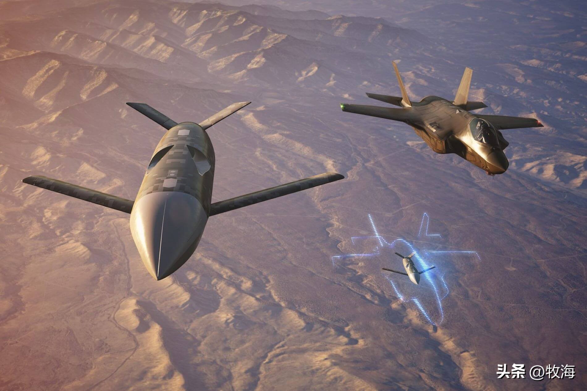 美媒：空军欲购1000架无人僚机！美空军部长：这是送给中国的礼物