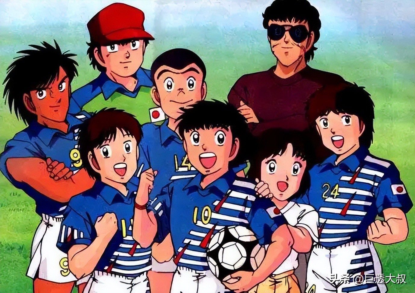 足球小将超越巅峰,世界级的巨星看足球小将