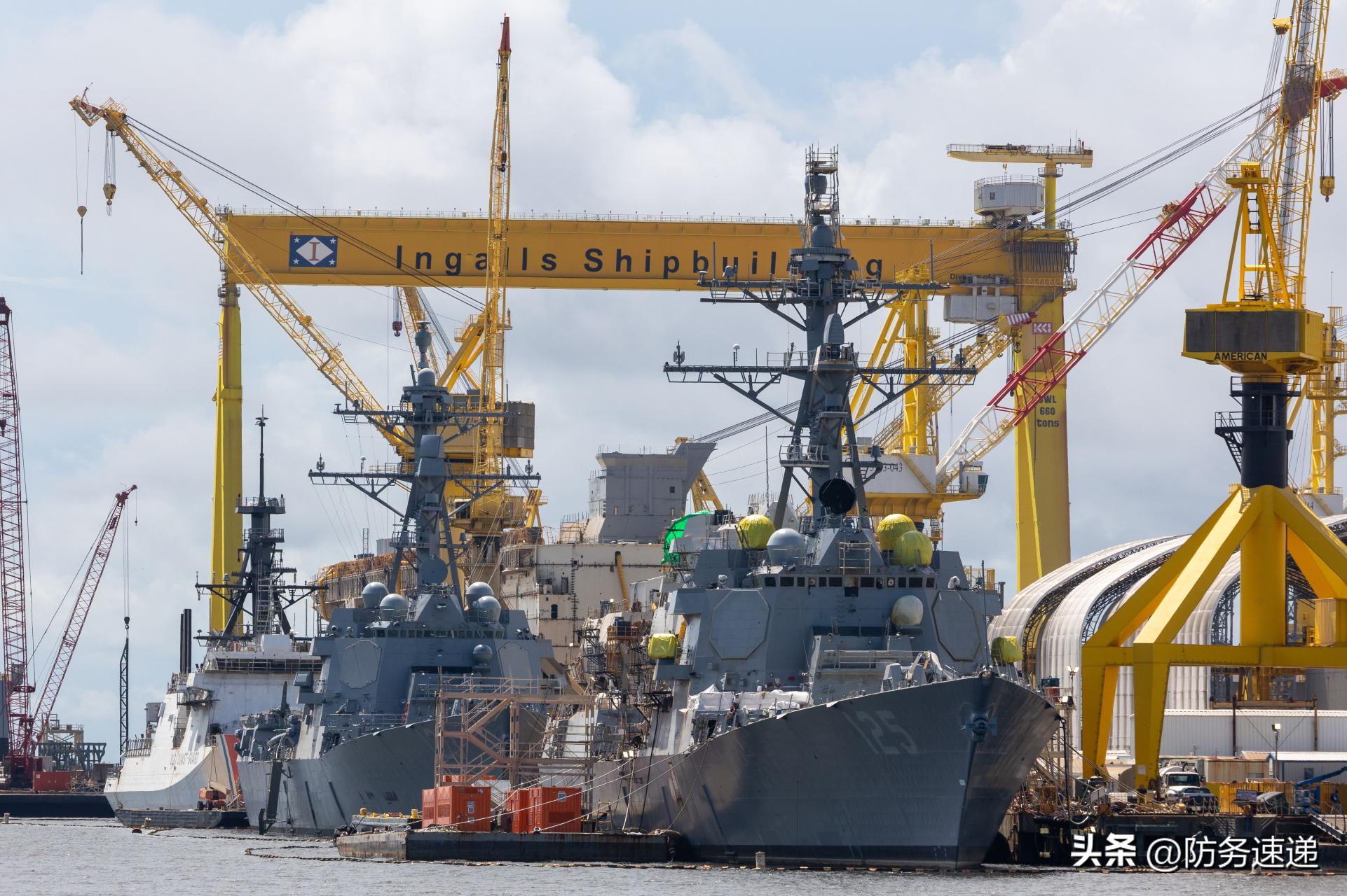 美国建造驱逐舰要多久,美国驱逐舰只造了几艘