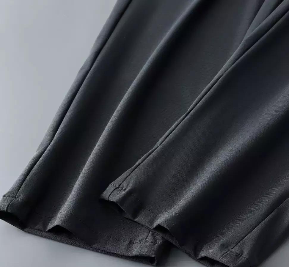 男士必备！罗蒙直筒西裤解锁完美身形，精湛工艺彰显品质