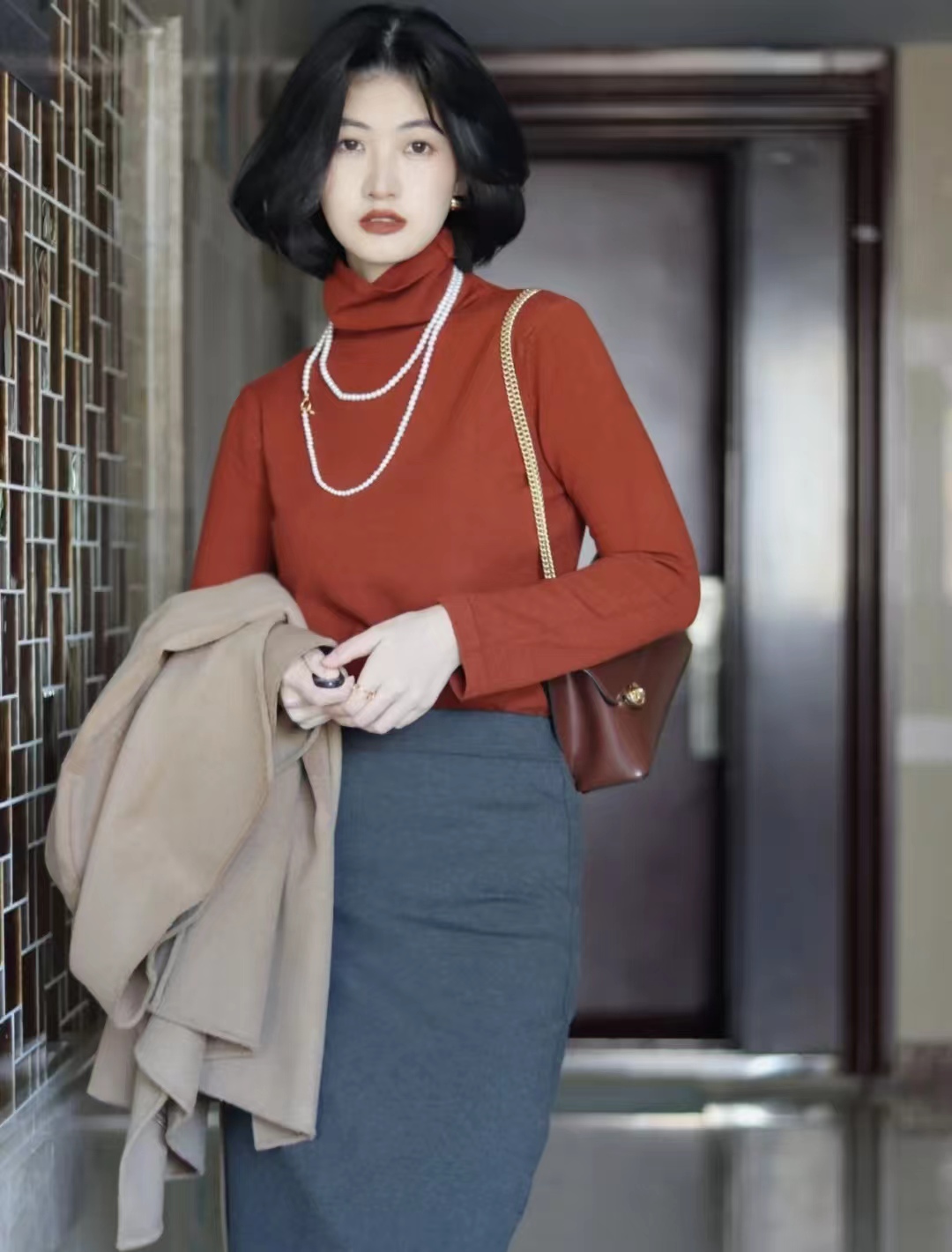 秋冬穿搭很简单这样穿秒变女神,今年冬季最火的穿搭精致女生必看