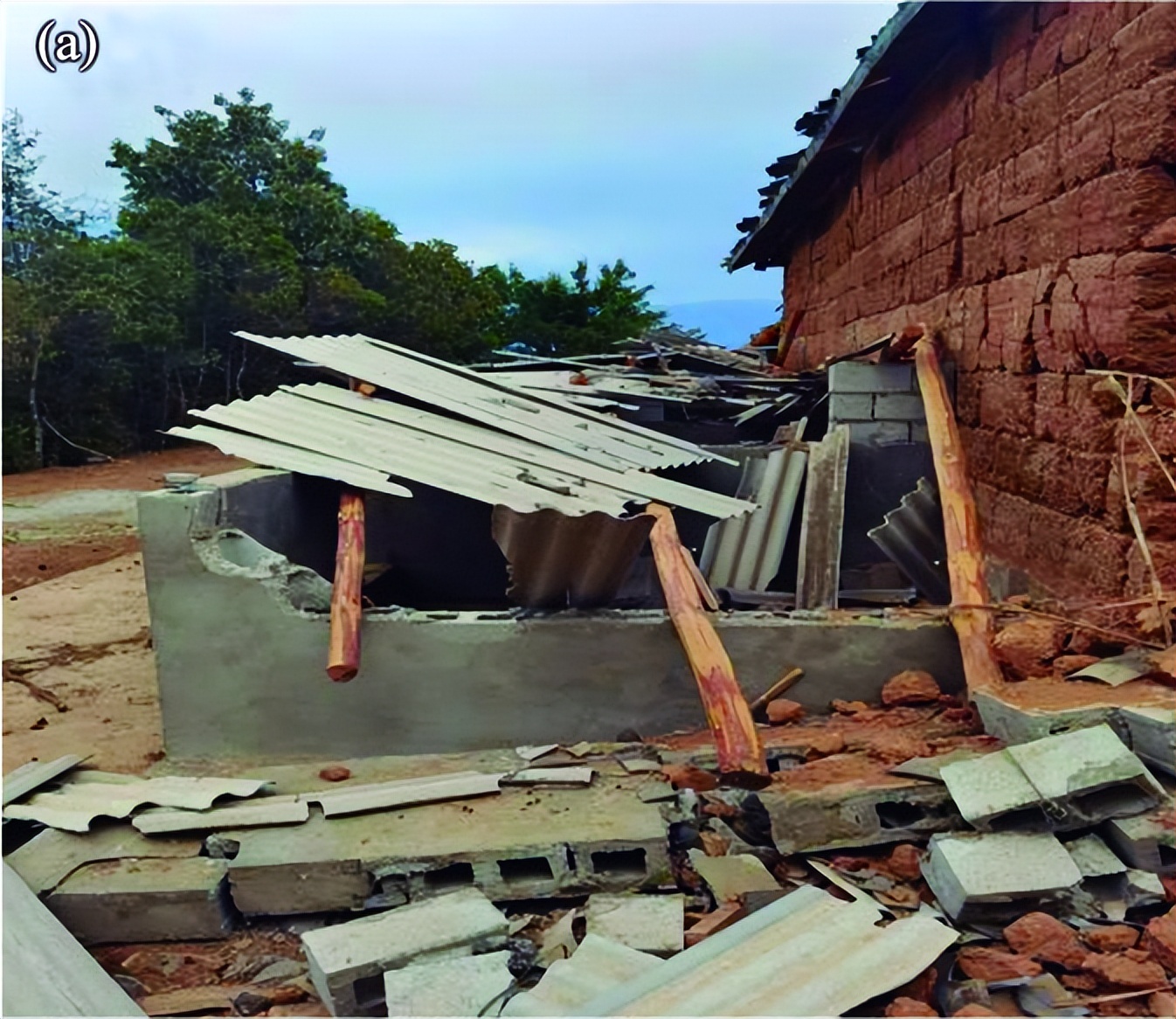 一栋房子右边是马路怎么化解,一座房子被花包围