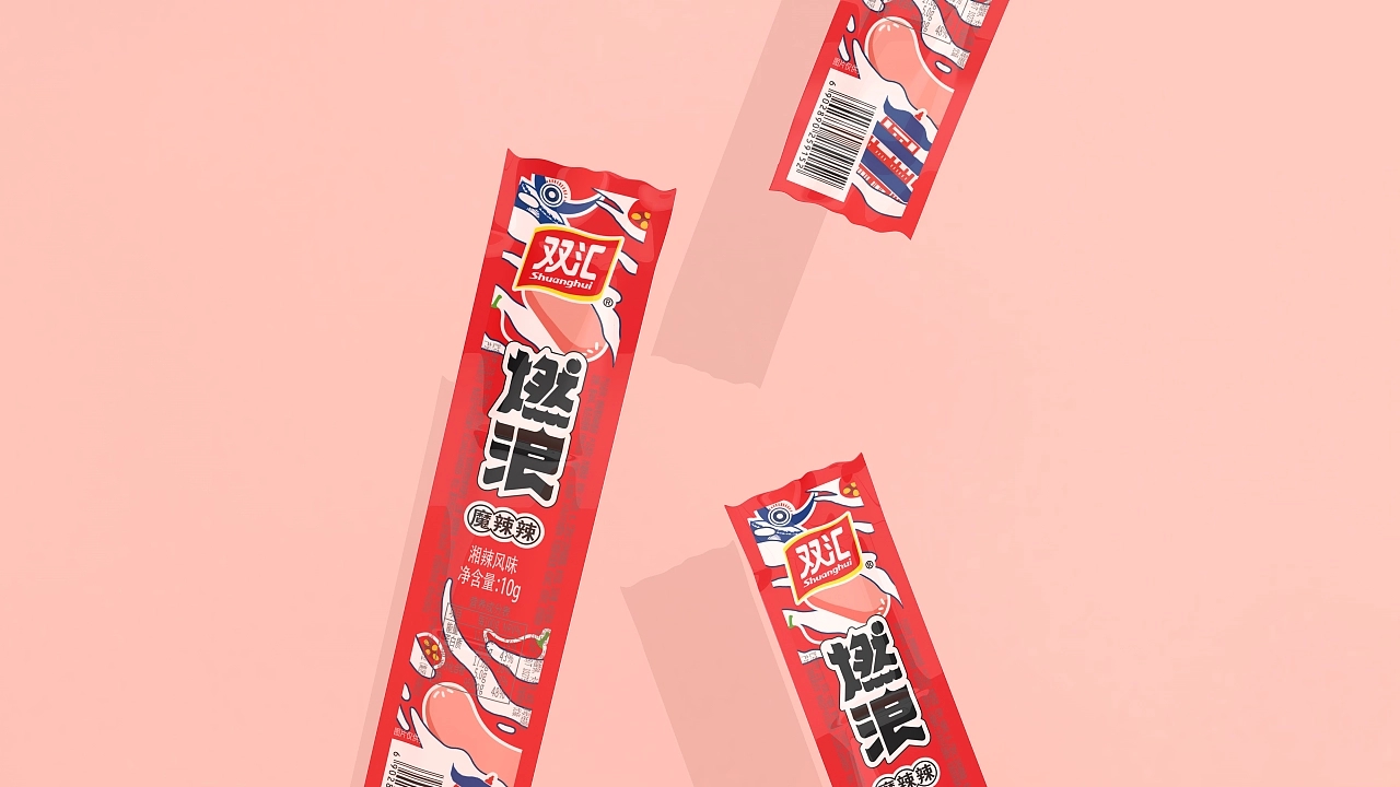 香肠独立包装设计,国外香肠优秀包装设计