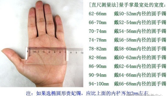 如何知道自己戴多大手镯呢,想买个手镯怎么知道戴多大的合适