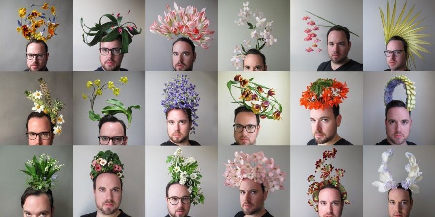 老年人就喜欢花花草草,老年花花草草