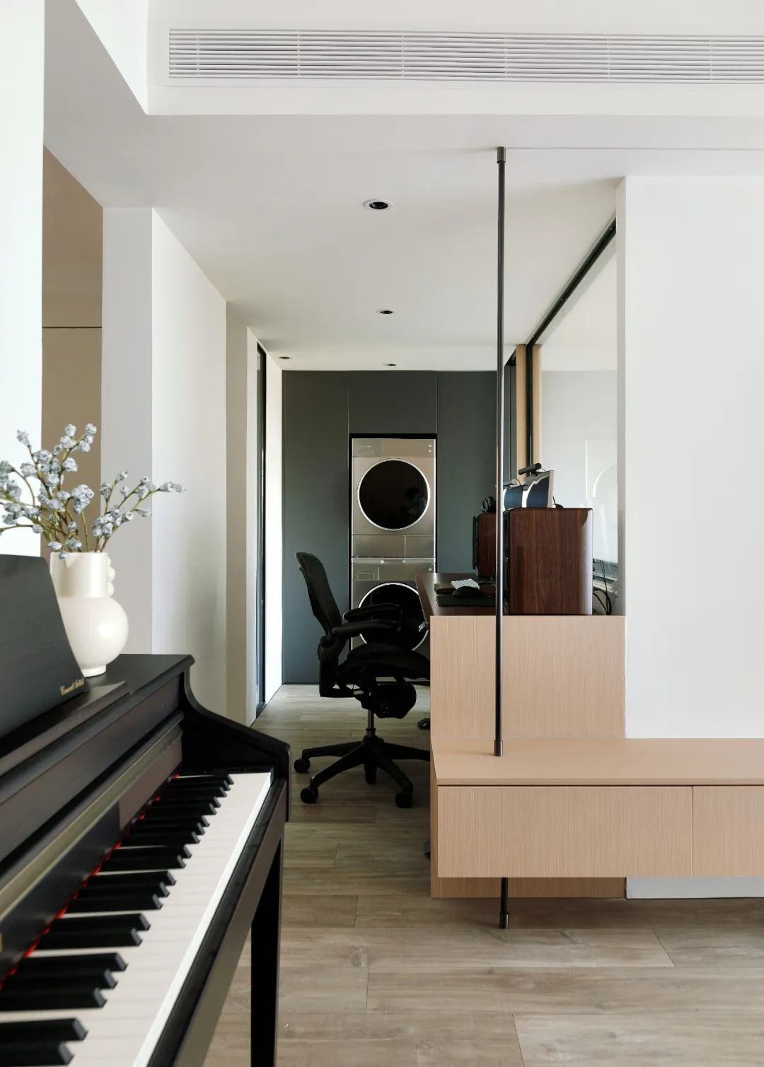 舒适为主92平现代简约温馨空间,淡雅现代格调空间