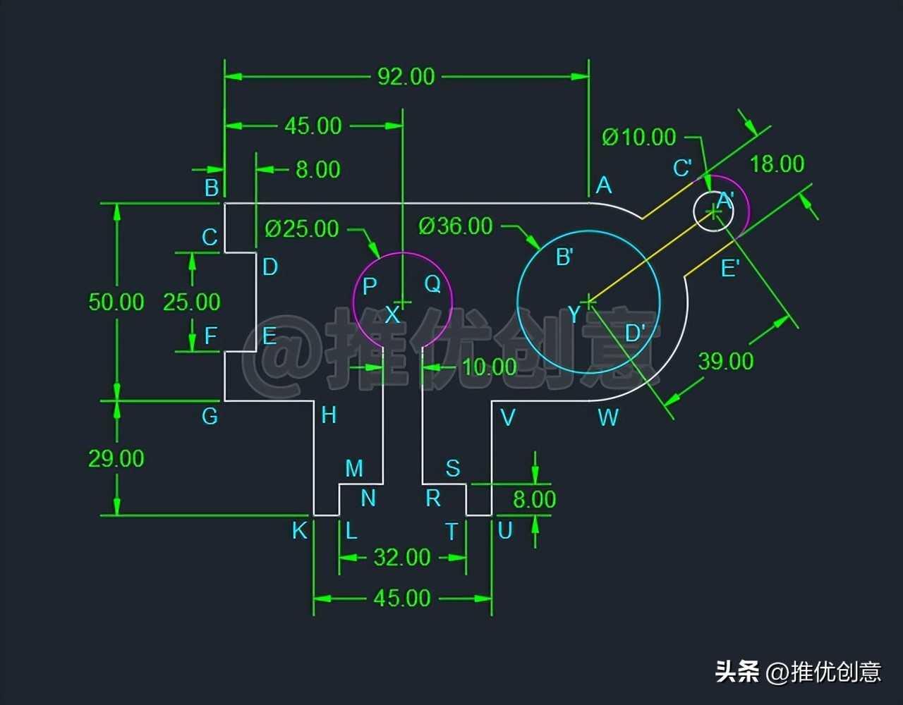 cad教学零基础入门坐标绘图,cad教学零基础入门坐标画图