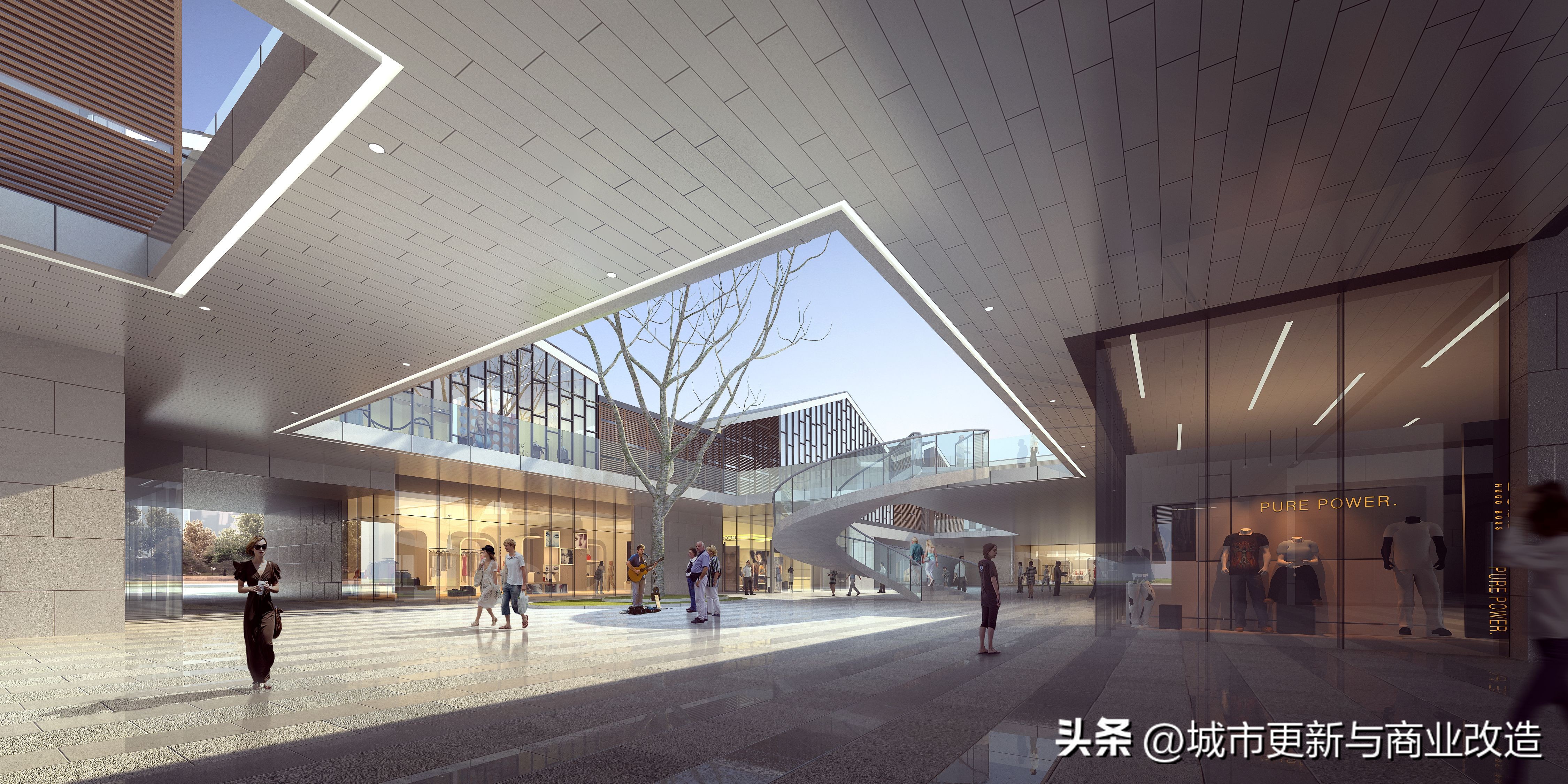 远洋·天津宜兴埠项目4A地块商业老街邻里中心设计方案SU模型图集