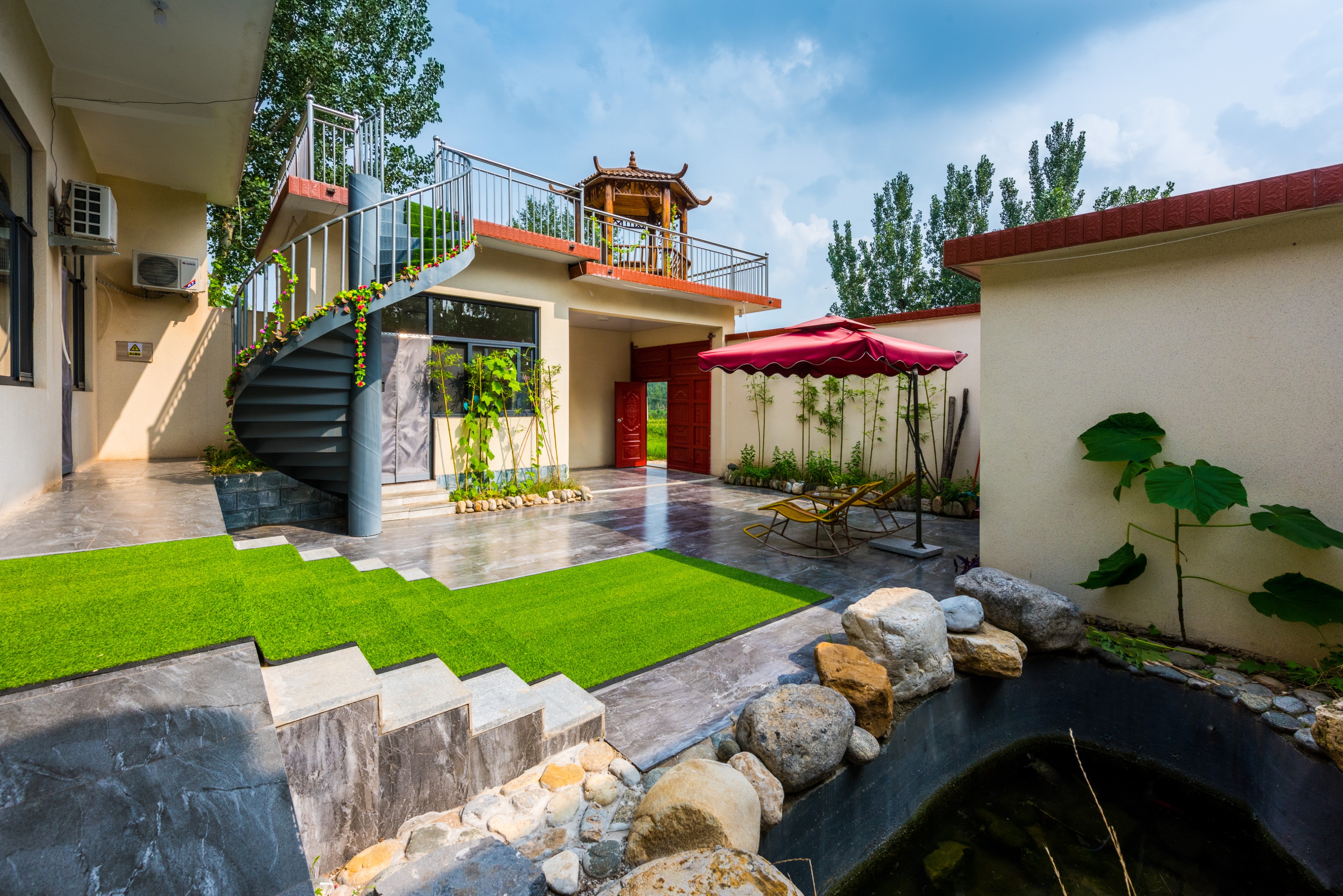 狼牙山民宿小院推荐,狼牙山景区民宿