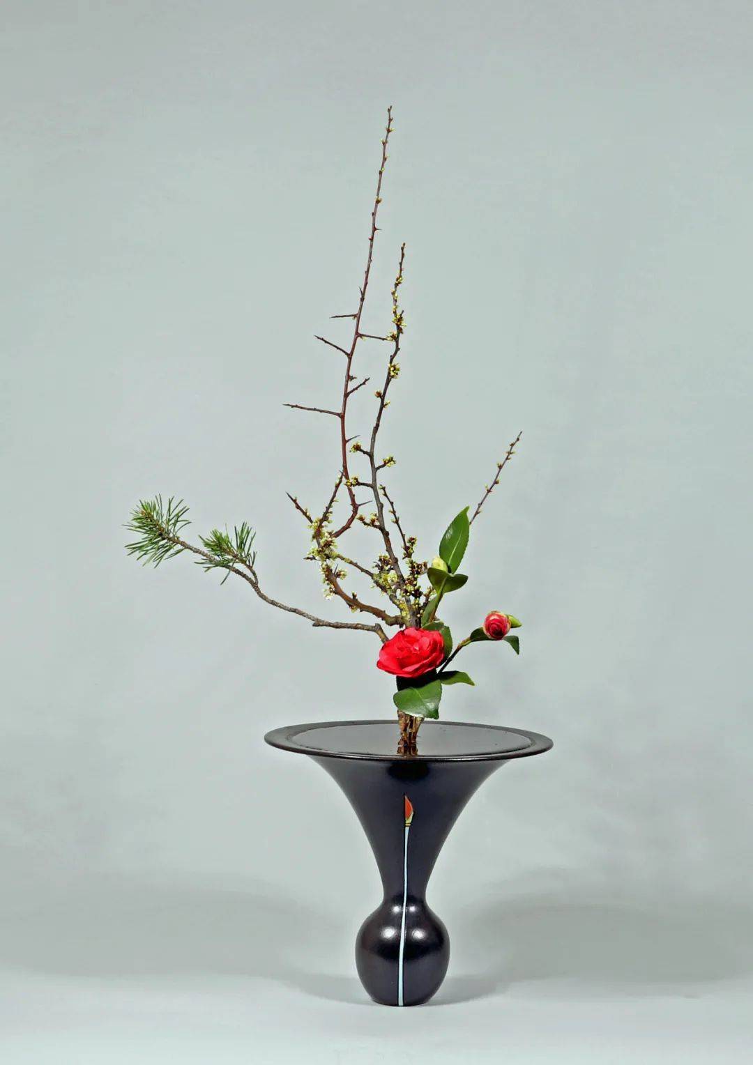 日式插花小原流花道,日式插花的13个基本技巧