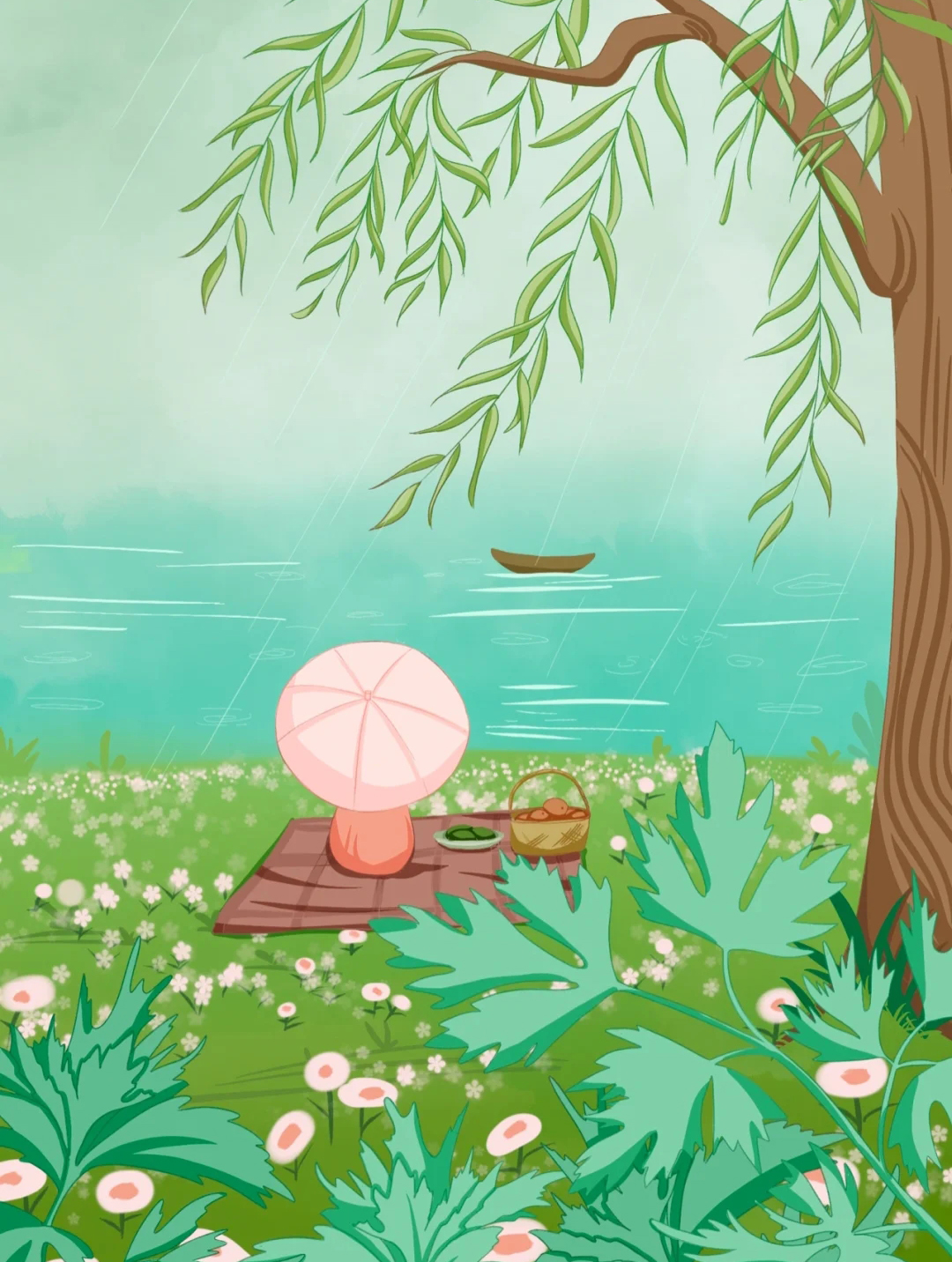 插画希望能治愈你的不开心,插画治愈心理