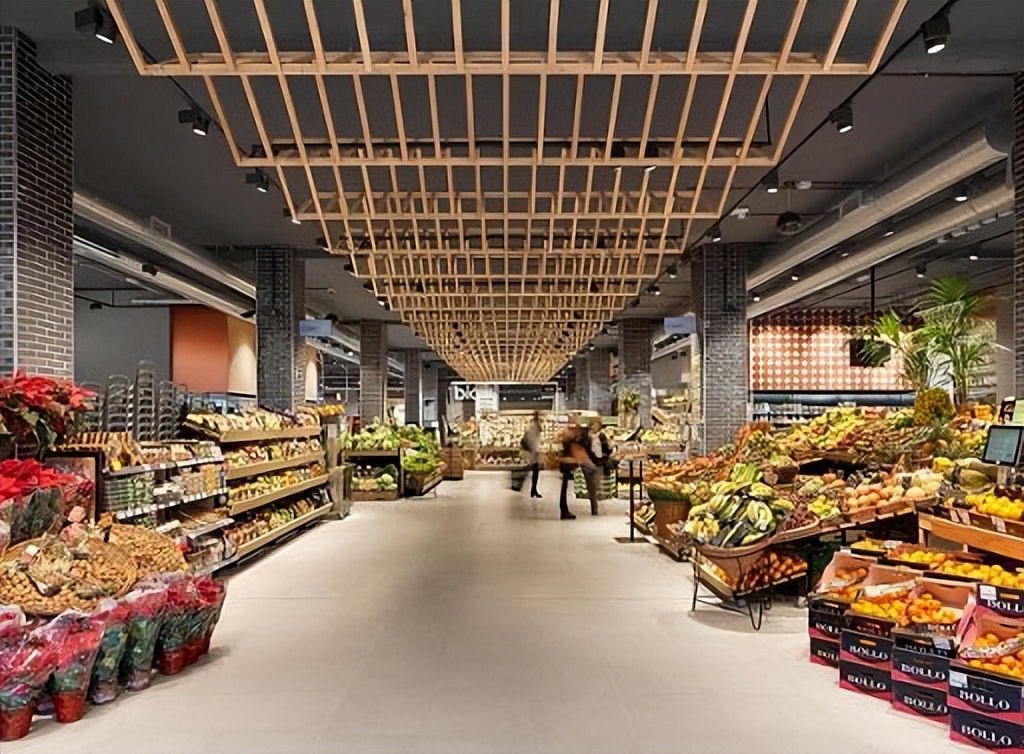 西安超市装修公司,西安餐饮连锁店装修设计图