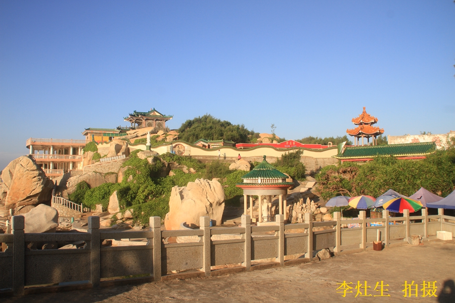 汕尾南海观音风景区观音阁,广东汕尾遮浪南海寺