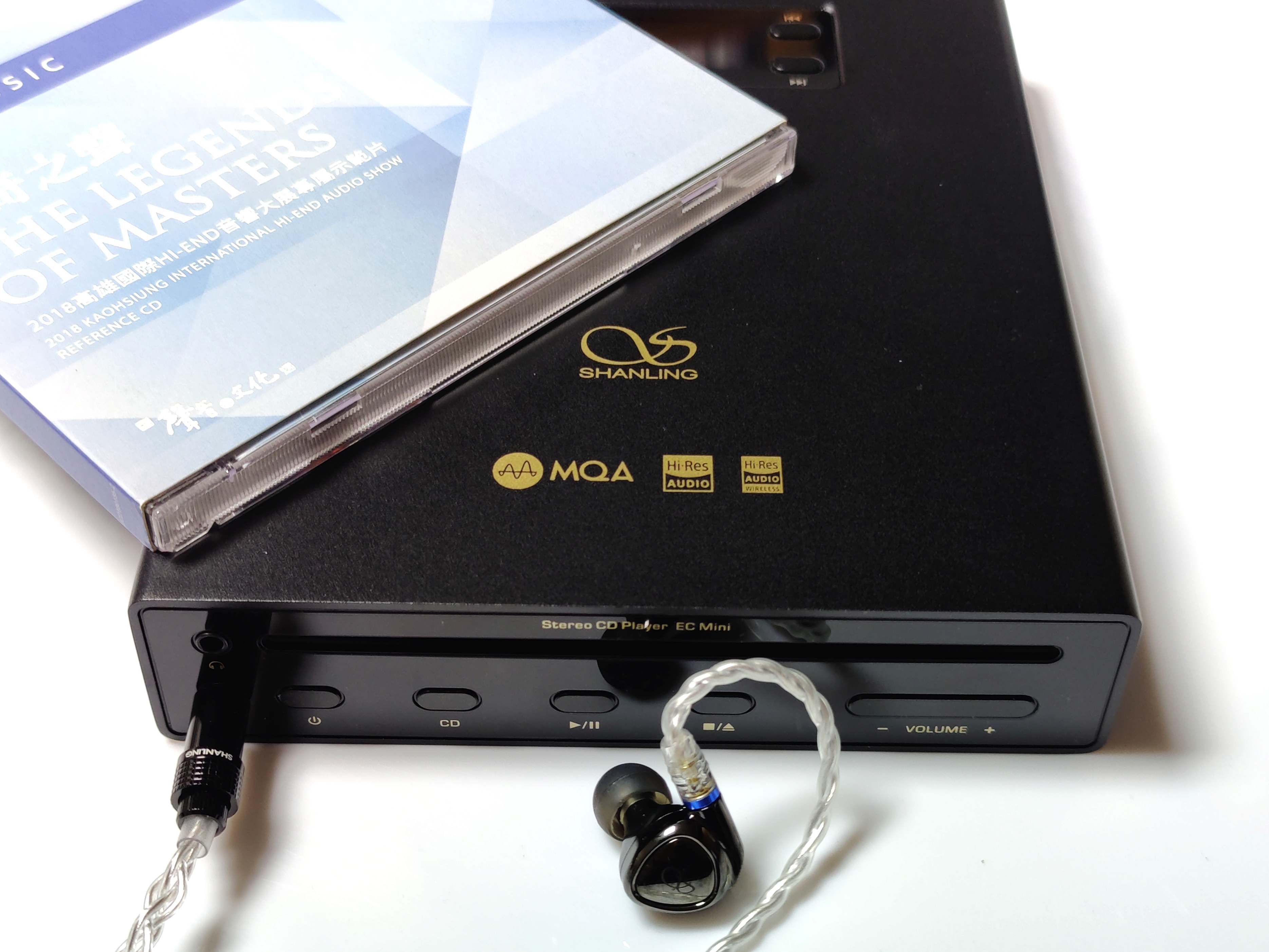 一机走遍天下山灵ECMini便携CD桌面HiFi一体机器材搭配听感分享