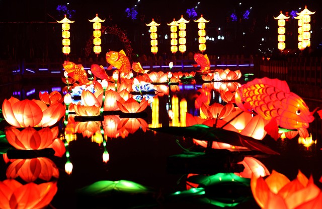 新春国潮花灯展,贺新春花灯欣赏