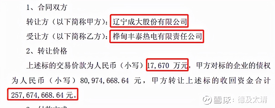 1.76亿贱卖投资31.18亿的油矿！上市国企辽宁成大如何“突围”？