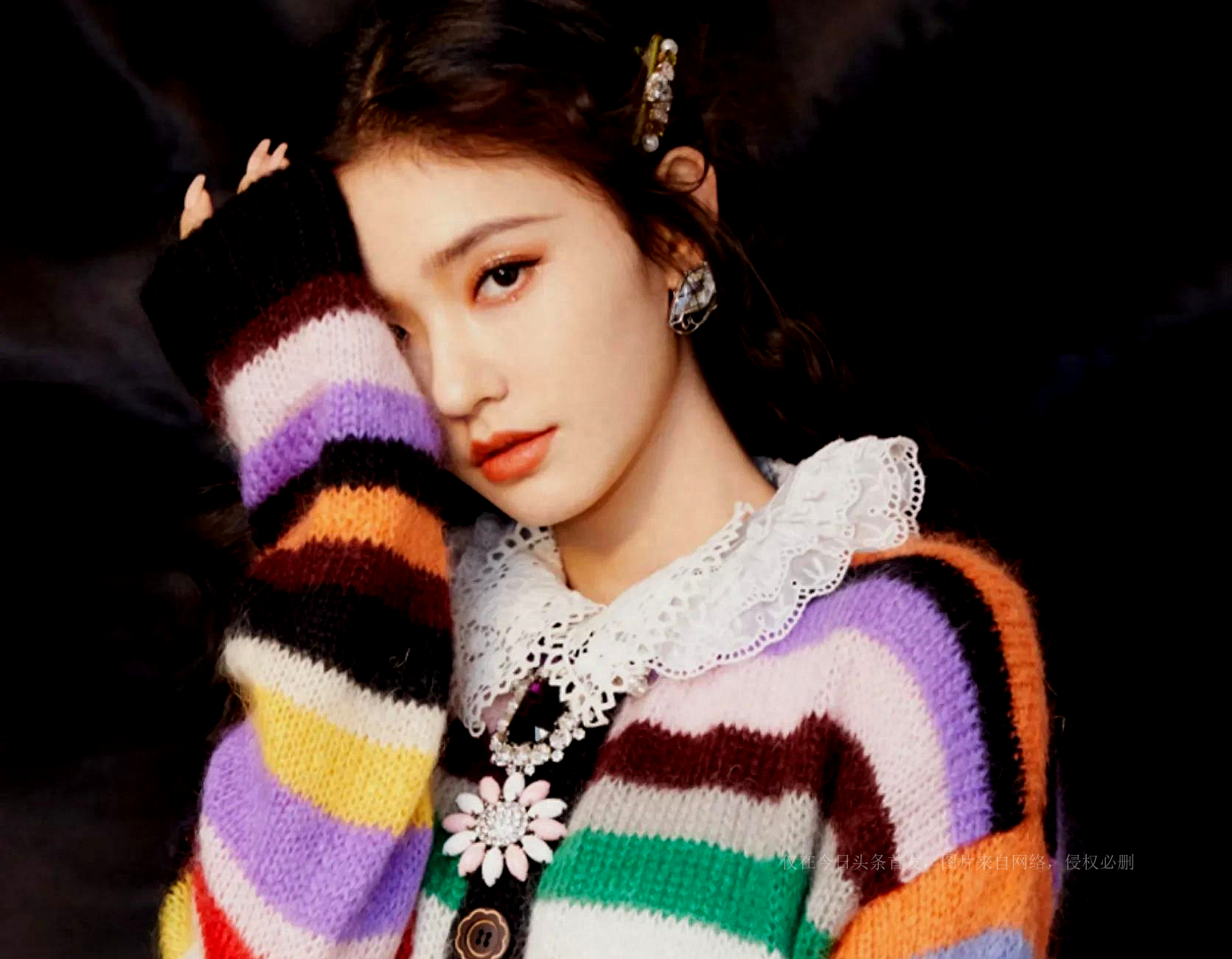 为什么许多人都喜欢美女演员星女郎林允