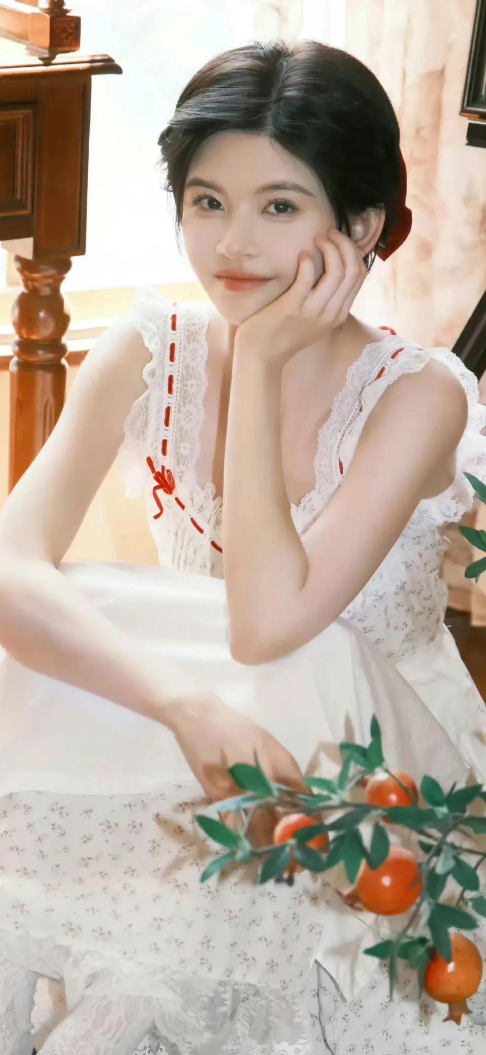 林思意花海,林思意小清新图片