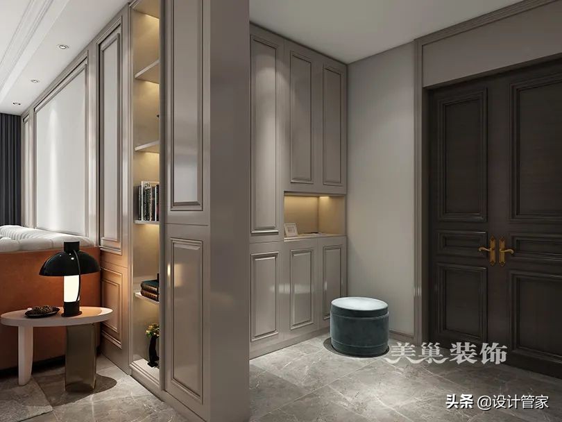 2022流行进门高级玄关设计,进门玄关设计2024最新款