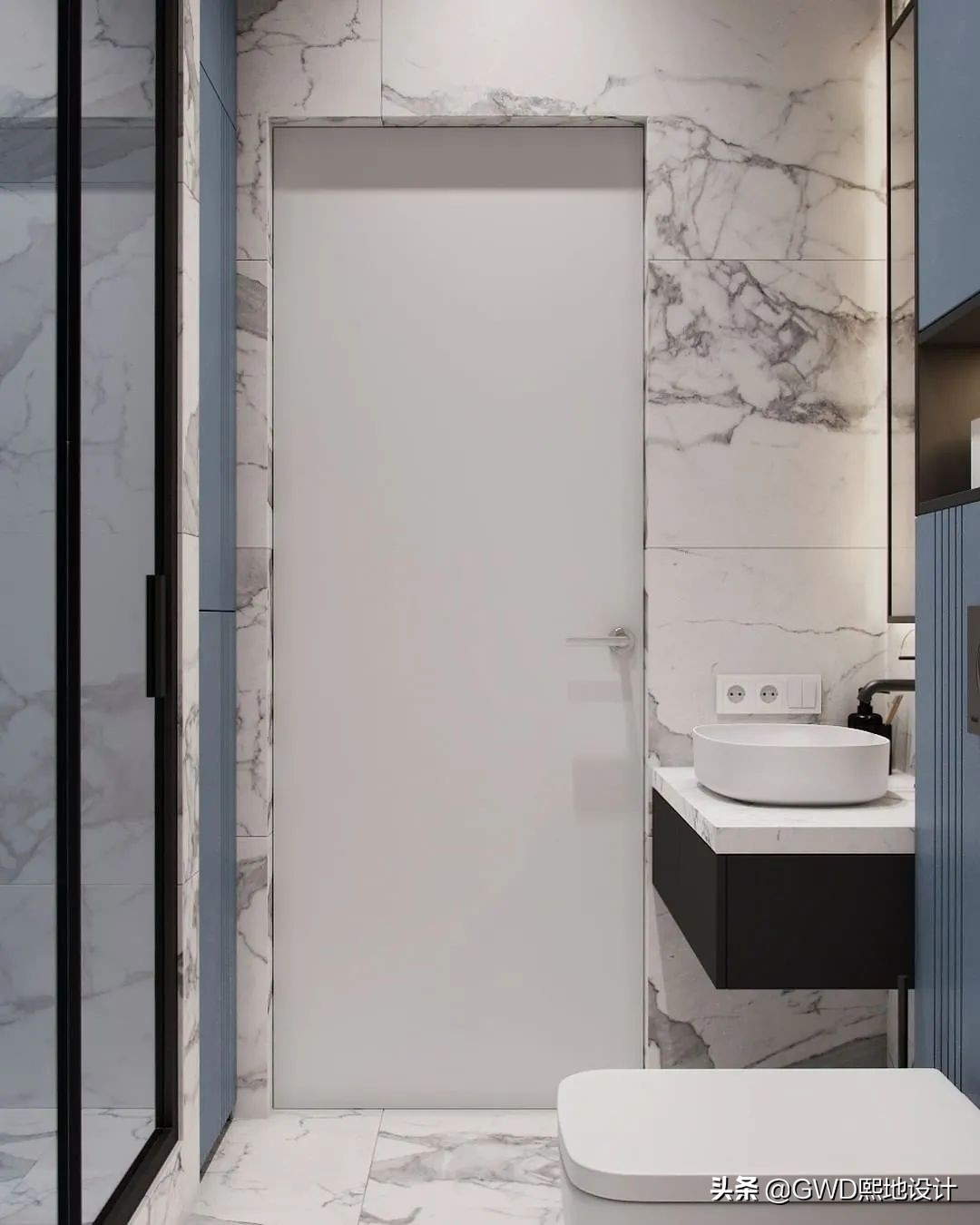 最美卫生间装修效果图,2021最火卫生间设计效果图