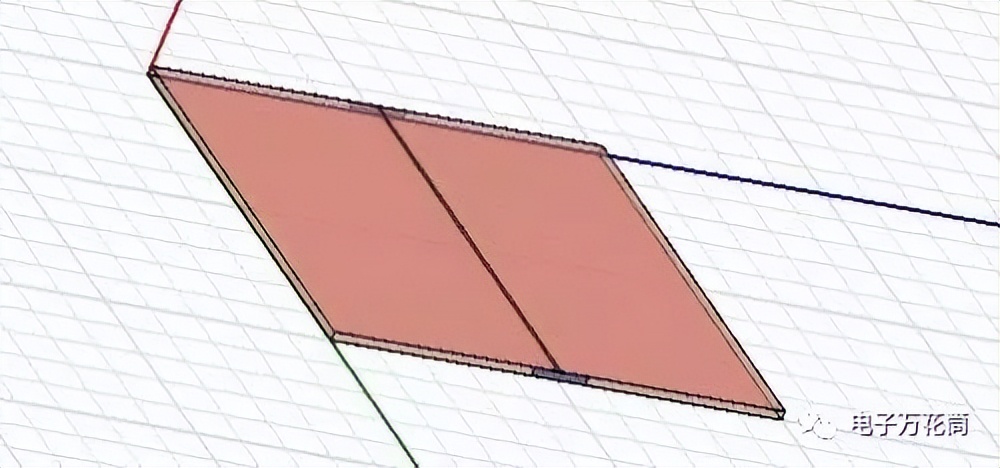 差分信号回流路径的全波电磁场