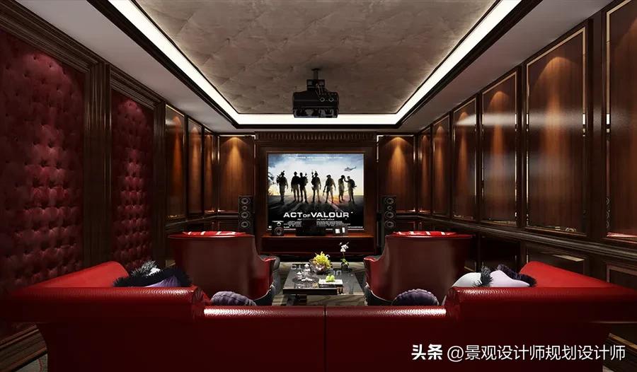 家庭ktv电影院房间设计,家庭影院ktv设计布局图