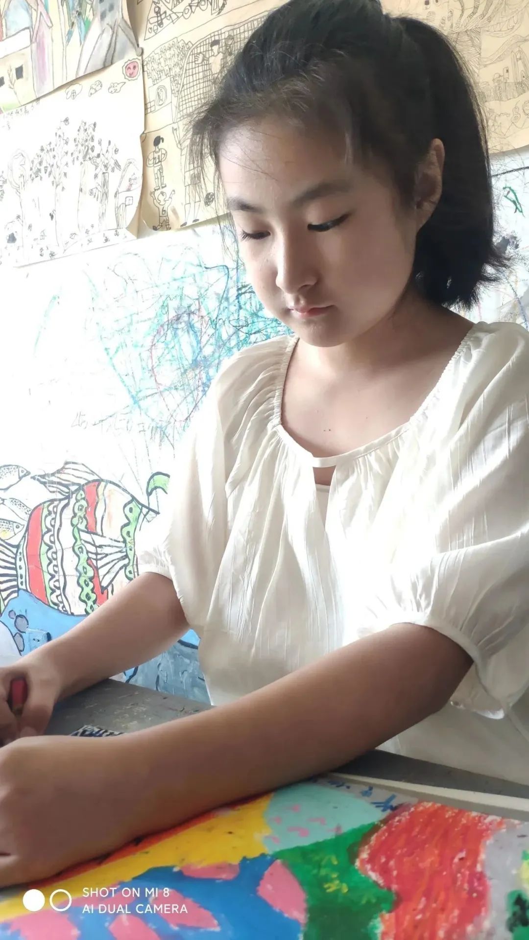 小画家大艺术作品,六一小画家作品展