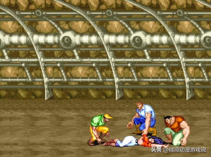 童年游戏回顾恐龙快打,童年经典街机游戏快打