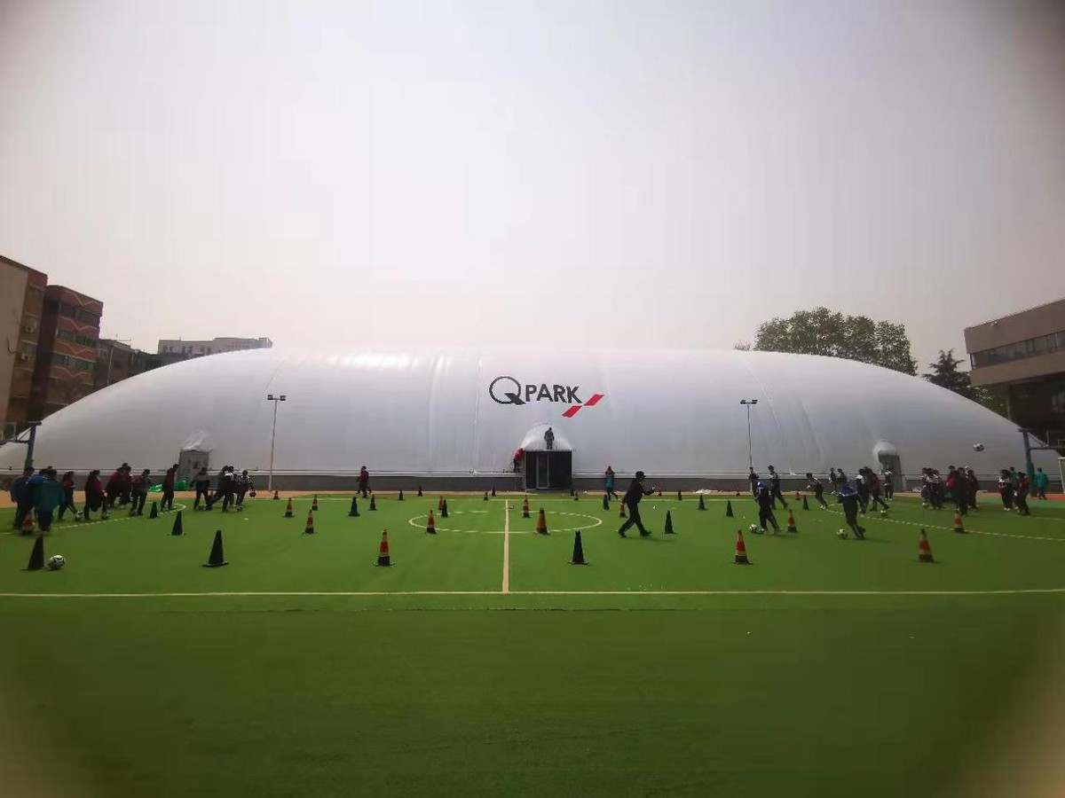 气膜足球场怎么建,气膜足球馆运行成本
