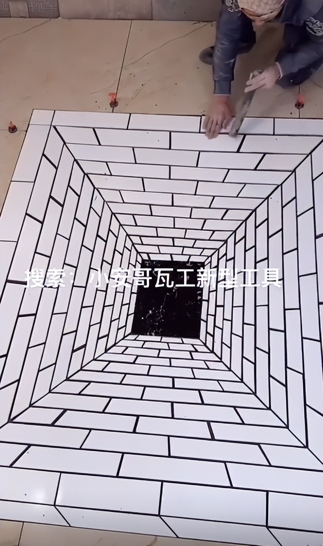 小安哥花式铺瓷砖,小安哥花式贴砖