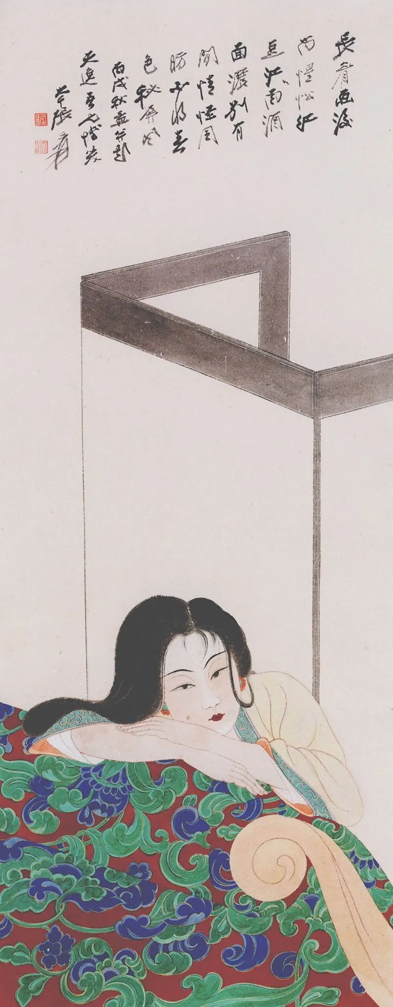 张大千最好的4幅画,盘点张大千的50幅作品