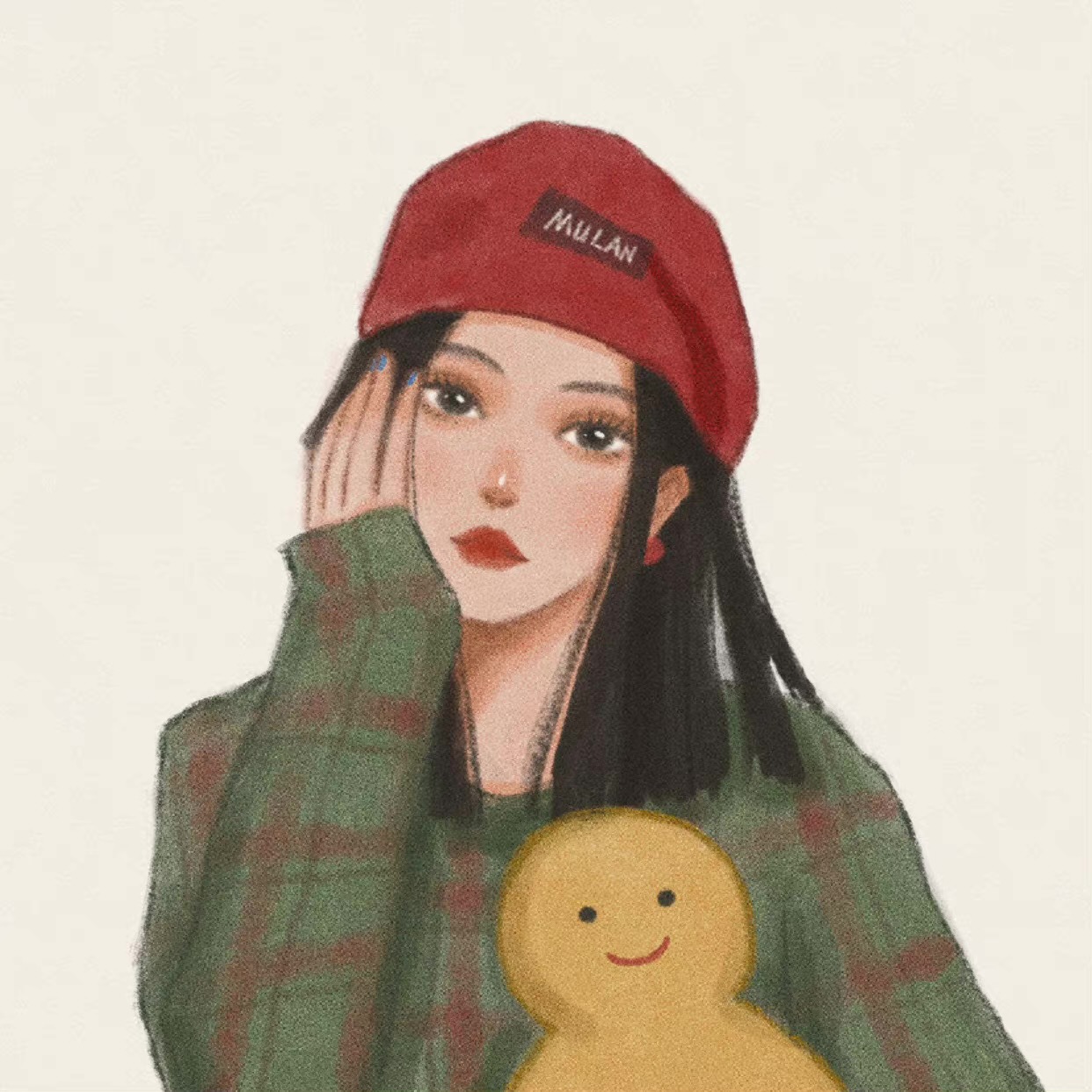 迪士尼公主头像闺蜜手绘可爱卡通,女孩儿闺蜜头像五人迪士尼公主款