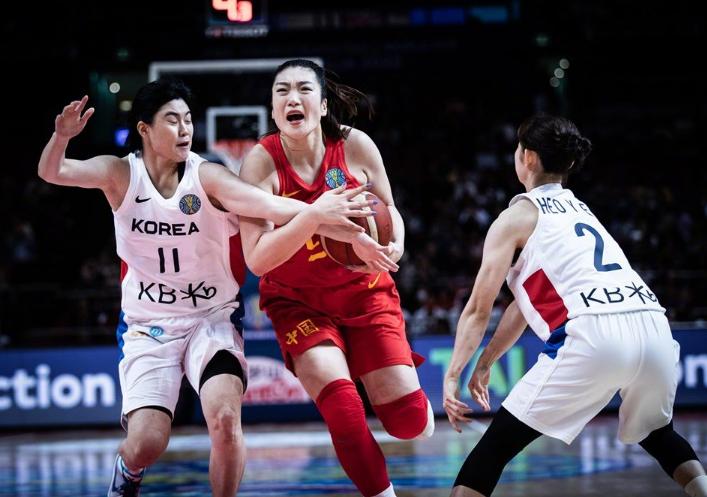 中国女篮赢韩国分差创纪录,中国女篮世界杯最后落后几分
