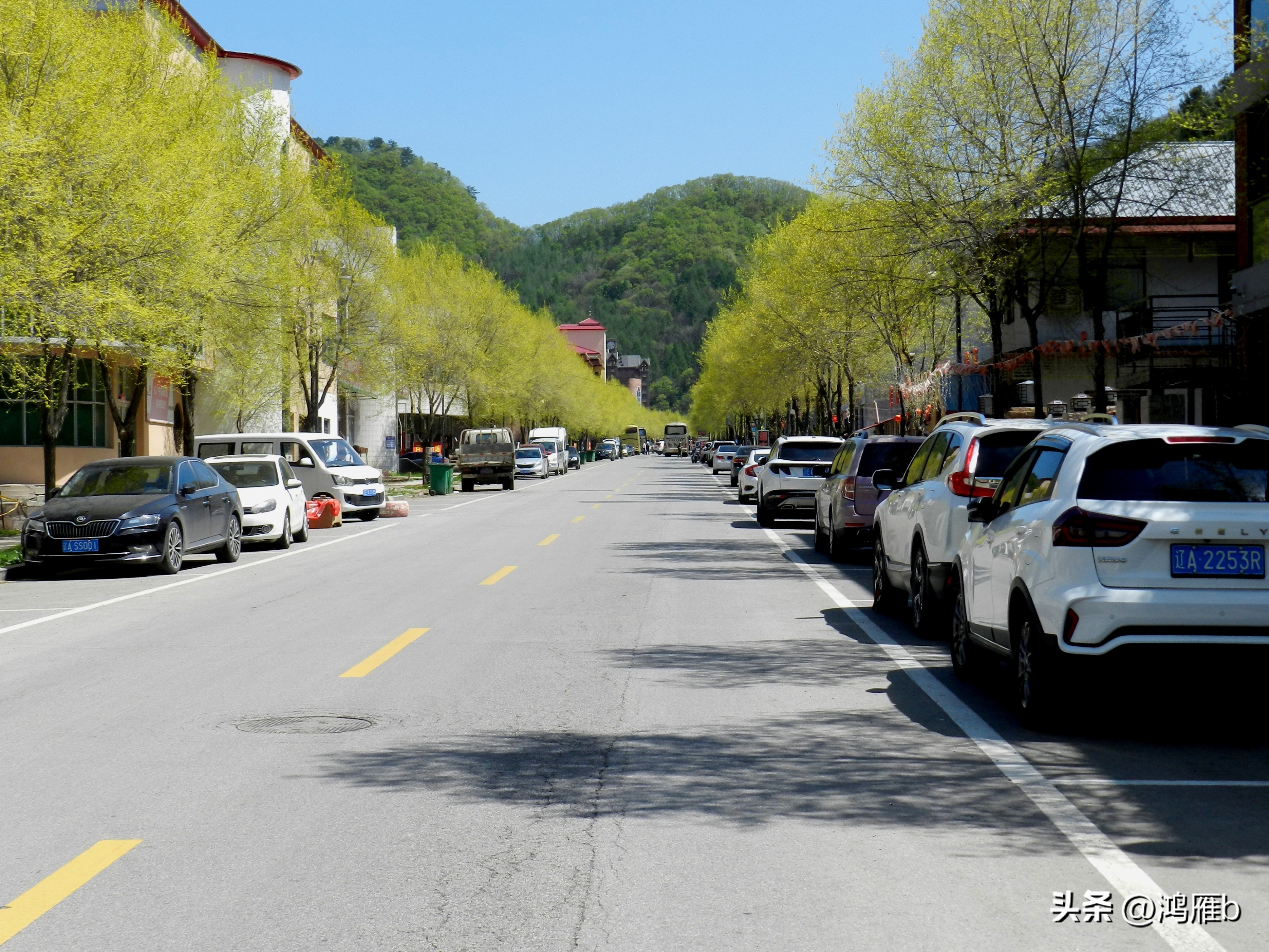本溪汤沟风景区视频,来到本溪汤沟一步一景的感觉