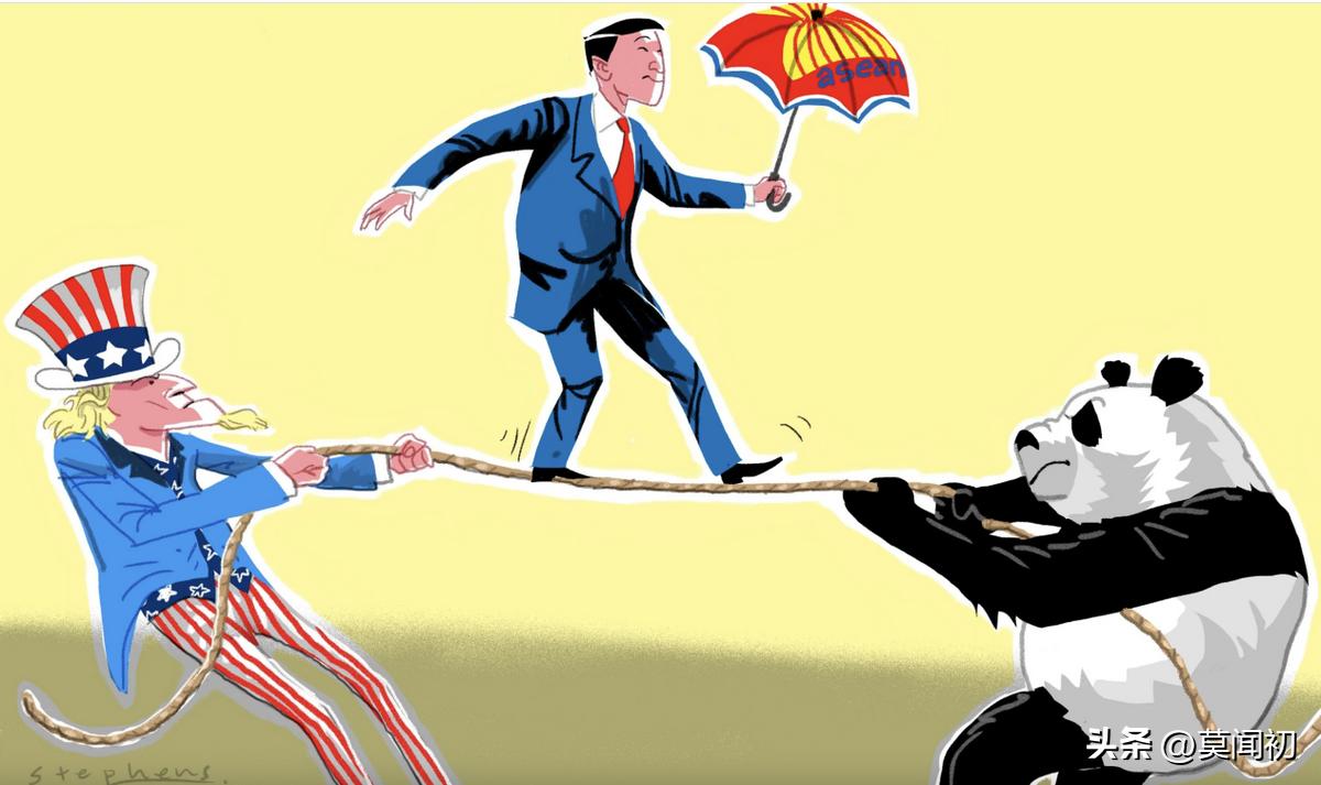 中美*药火**味太浓，美防长用3个词威胁中国，澳洲劝和，东盟靠边站