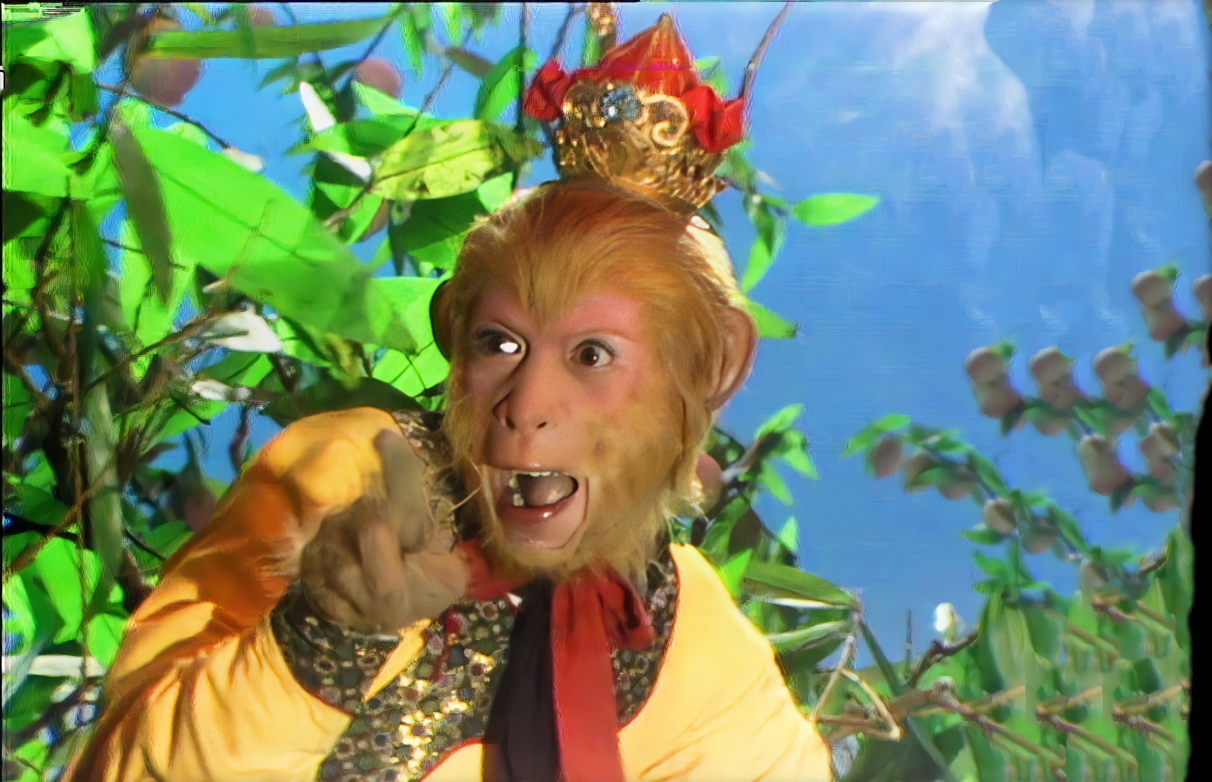 孙悟空偷蟠桃那段,孙悟空偷蟠桃的时候