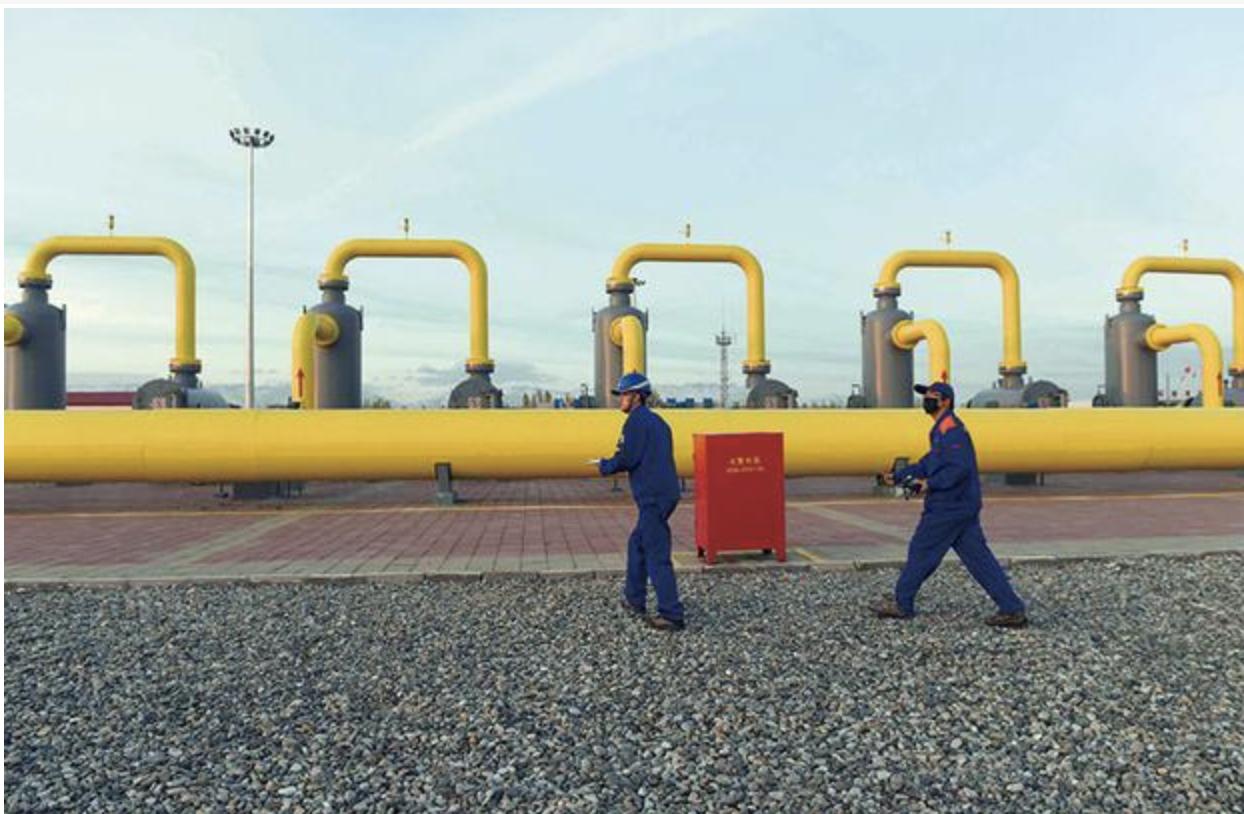 俄罗斯与中国签订的天然气订单,俄罗斯大量向中国出口天然气