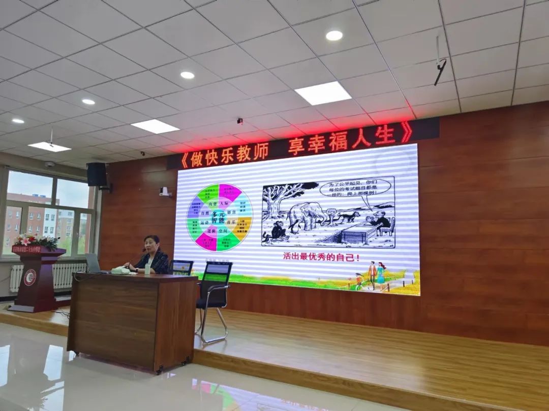 做快乐教师享幸福人生——齐市第二十九中学邀请专家讲座纪实